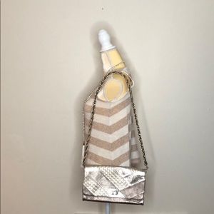 Elliott Lucca Cordoba Metallic Purse Clutch